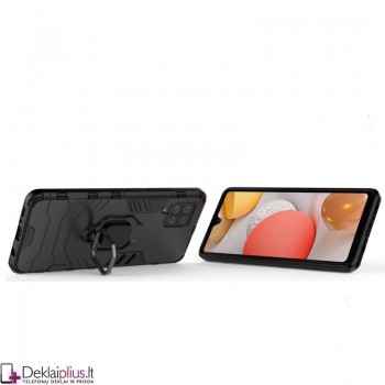Sustiprintas dėklas 4in1 - juodas (Samsung A42) Sustiprintas dėklas 4in1 - juodas (Samsung A42)
